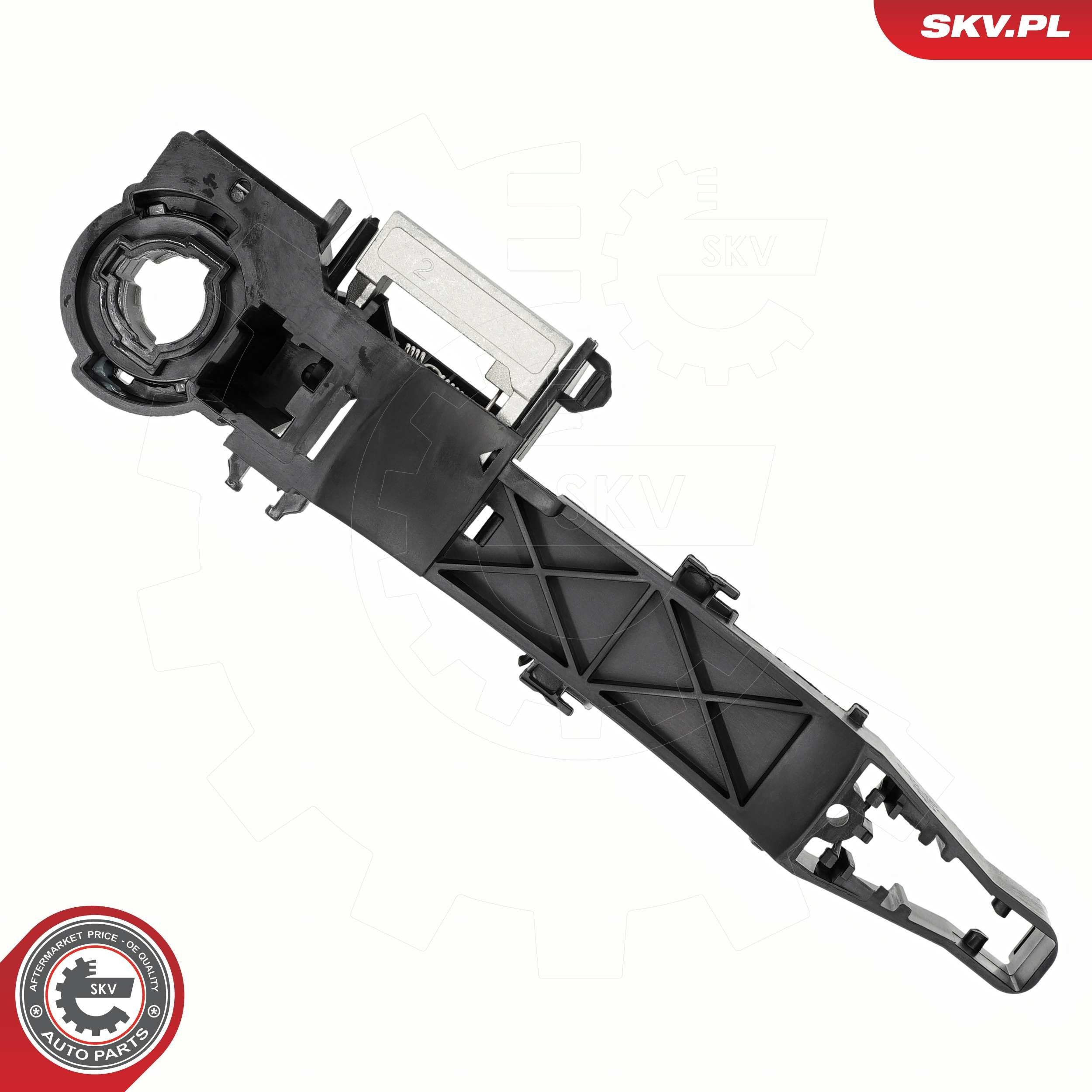 Pałąk zewnętrznej klamki drzwi tylnych lewych 93167804 General Motors